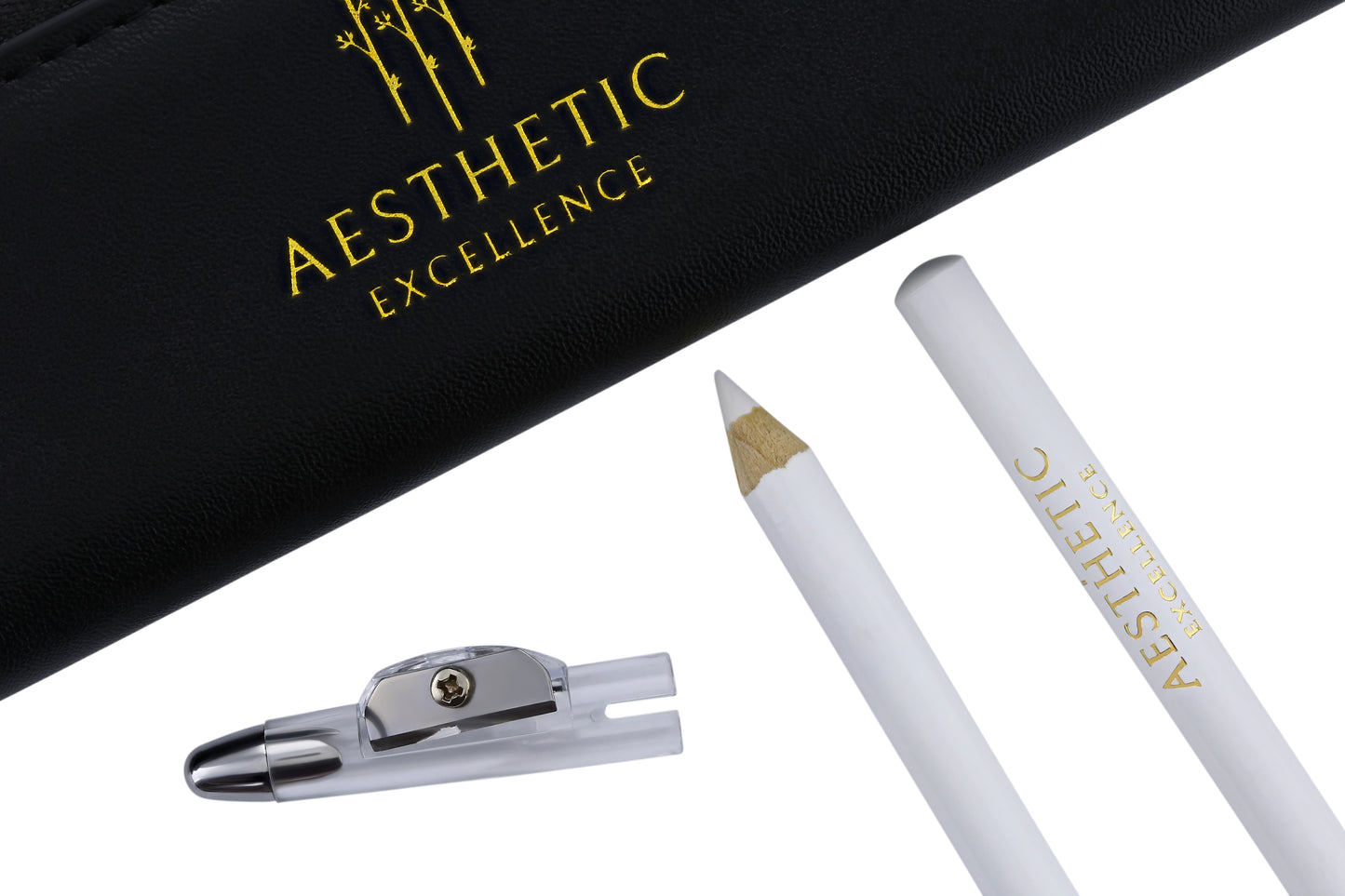 Aesthetic Pencil Marker - White